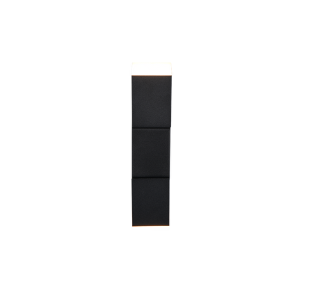 Aplique de pared Trio Raglan LED negro mate 3000K 248510232