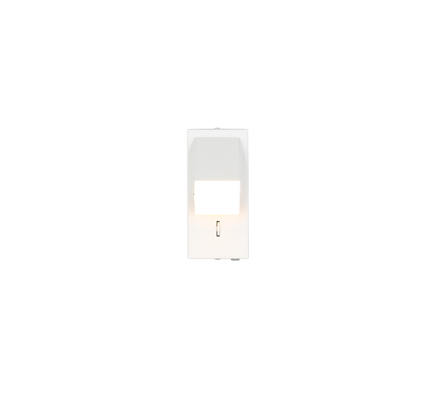 Aplique de pared Trio Raglan LED blanco mate 3000K 248570131