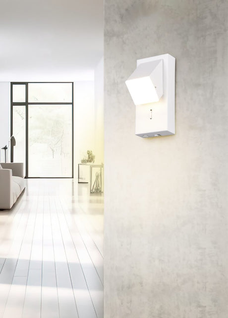 Aplique de pared Trio Raglan LED blanco mate 3000K 248570131
