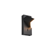 Plafón de techo Trio Raglan LED negro mate 3000K 7cm 248570132