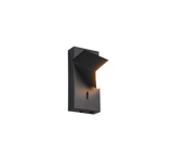 Plafón de techo Trio Raglan LED negro mate 3000K 7cm 248570132