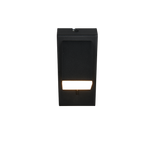 Plafón de techo Trio Raglan LED negro mate 3000K 7cm 248570132
