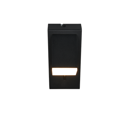 Plafón de techo Trio Raglan LED negro mate 3000K 7cm 248570132