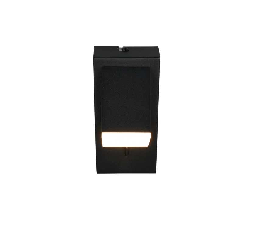Plafón de techo Trio Raglan LED negro mate 3000K 7cm 248570132
