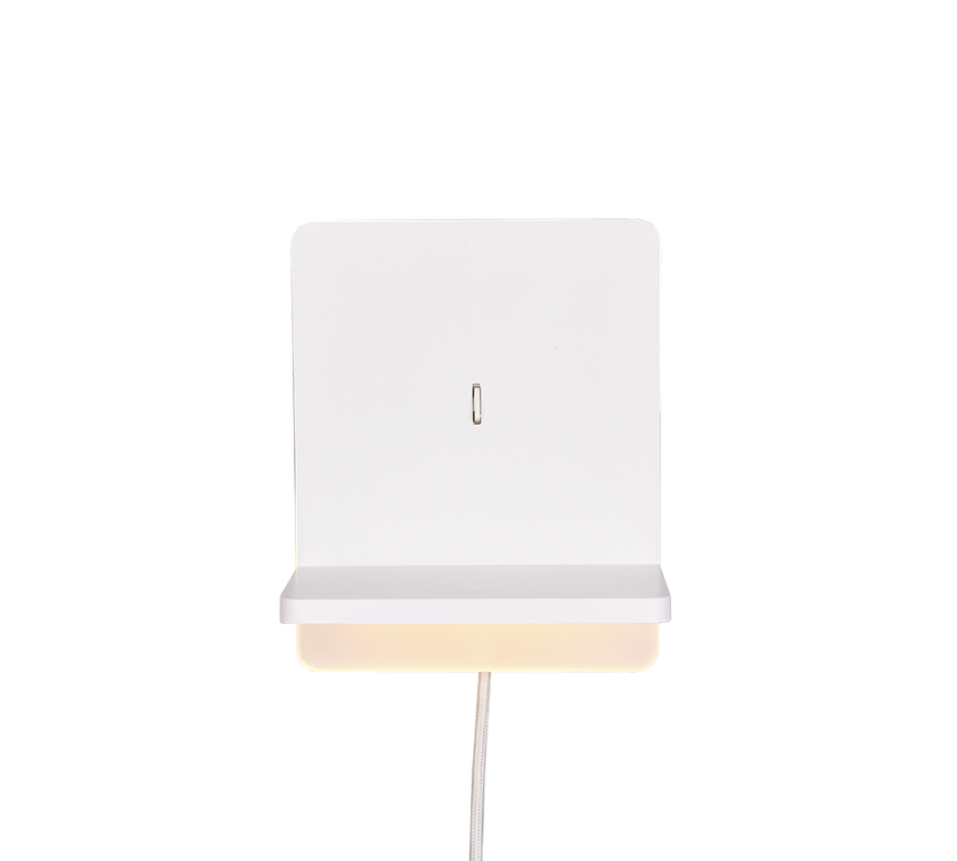 Aplique de pared Trio Fairfield LED blanco mate 3000K 248670131
