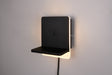Aplique de pared Trio Fairfield LED negro mate 3000K 248670132
