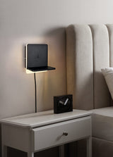 Aplique de pared Trio Fairfield LED negro mate 3000K 248670132