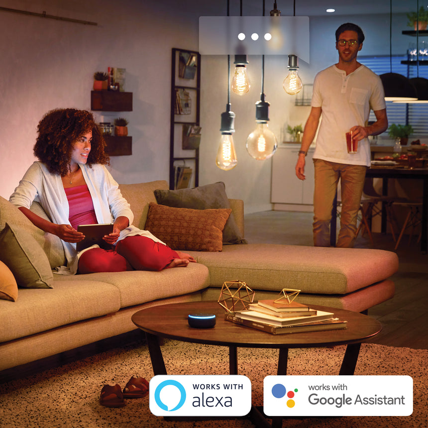Philips Hue Bombilla ámbar White Ambiance 7W 872016925826600 (3 uds) 550lm