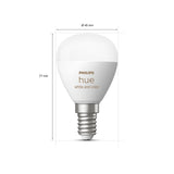 Philips Hue White and Color Ambiance Bombilla esférica RGBW E14 5W 871951449122900 470lm - imagen 8