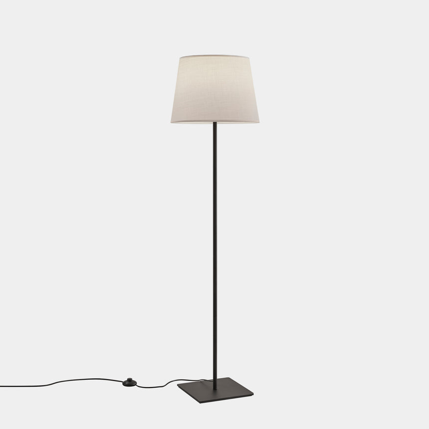 LedsC4 Pie de salón Metrica square E27 15 negro 25-8350-05-82