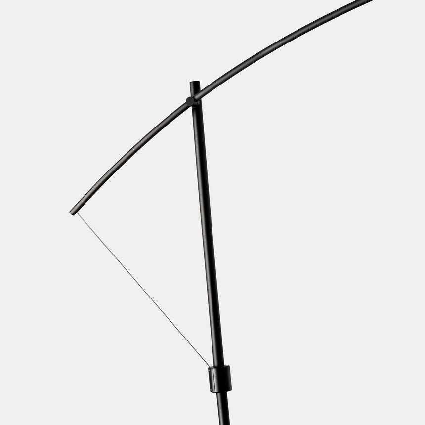 LedsC4 Pie de salón Noway Big LED negro 25-8394-05-05