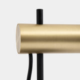 LedsC4 Pie de Salón bola Nude Single E27 15 Oro Mate 25-8520-05-DN