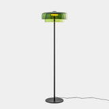 LedsC4 Pie de salón Levels 2 luces Ø42cm + Ø32cm LED 17 Push N 25-A002-05-08
