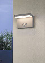 Aplique de exterior Trio Blyde LED antracita solar CCT regulable IP65 253569142