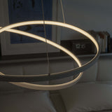 Lámpara colgante Ideal Lux Oz LED 52W 3000K Ø80cm blanco — ref. 253664 (4)