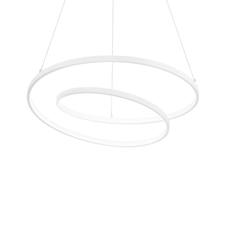 Lámpara colgante Ideal Lux Oz blanco LED 52W 3000K Ø80cm 253664
