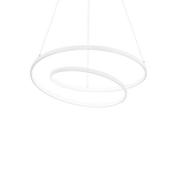 Lámpara colgante Ideal Lux Oz blanco LED 47W 3000K Ø60cm 253671