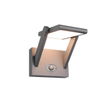 Aplique de exterior Trio Malawi LED antracita solar CCT regulable IP65 253769142