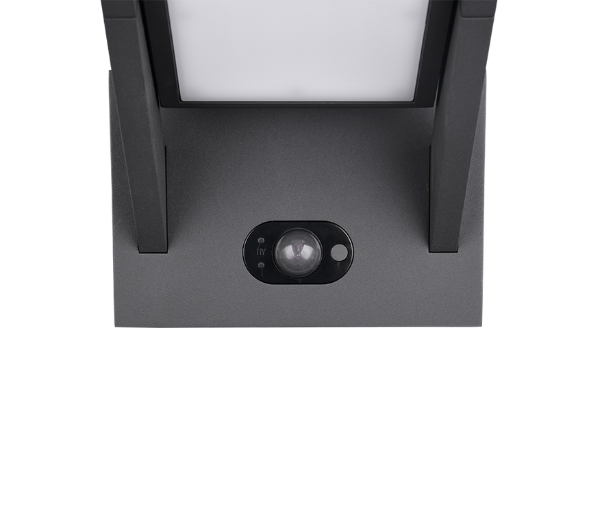 Aplique de exterior Trio Malawi LED antracita solar CCT regulable IP65 253769142