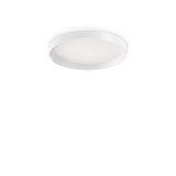 Plafón de techo Ideal Lux Fly blanco LED 26W Ø45cm 254272