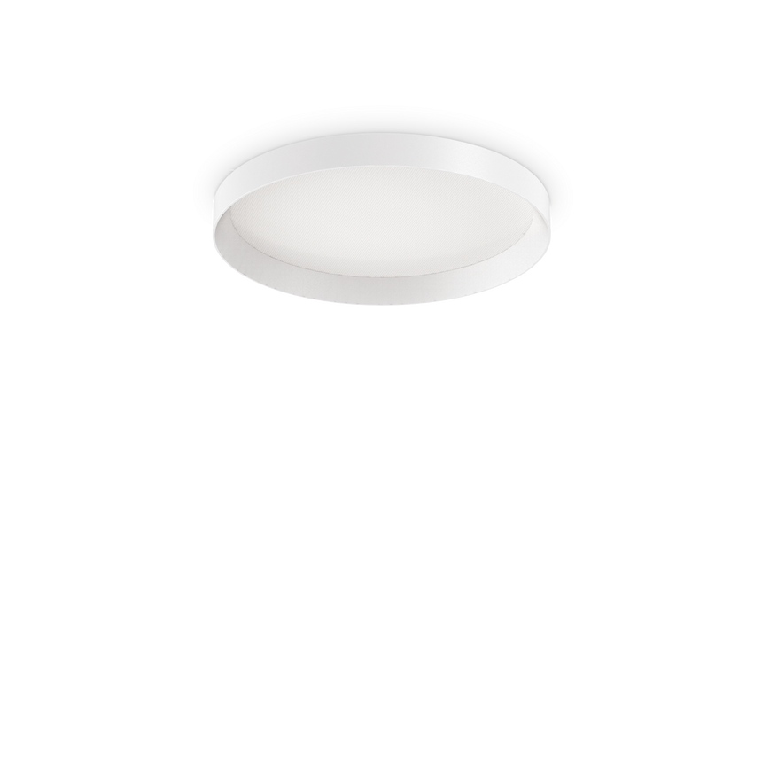 Plafón de techo Ideal Lux Fly blanco LED 26W Ø45cm 254272