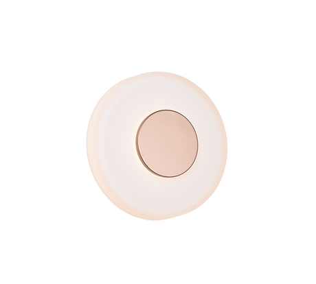 Aplique de pared Trio Celeste LED marrón café 3000K regulable 254910165