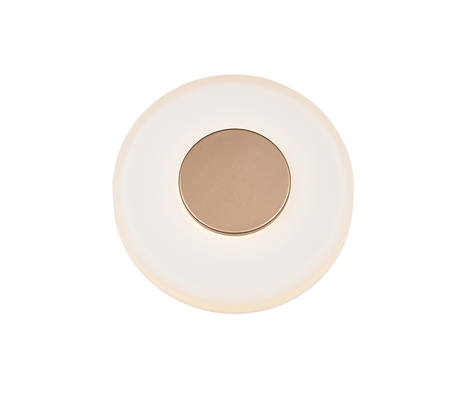 Aplique de pared Trio Celeste LED marrón café 3000K regulable 254910165 - vista 3