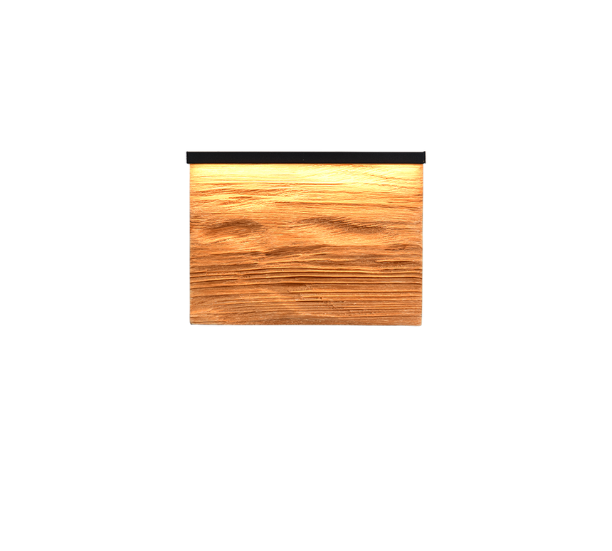 Aplique de pared Trio Kalea LED madera 3000K 255510130