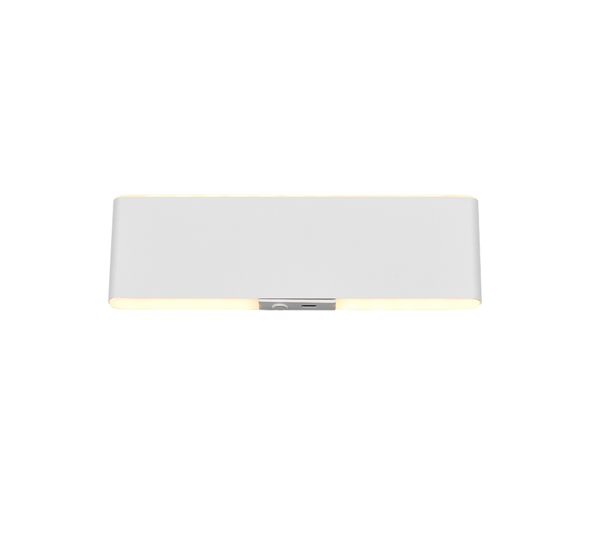 Aplique de pared Trio Conchita LED blanco mate CCT 257610131