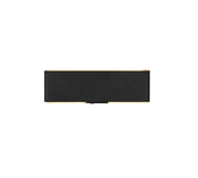 Aplique de pared Trio Conchita LED negro mate CCT 257610132