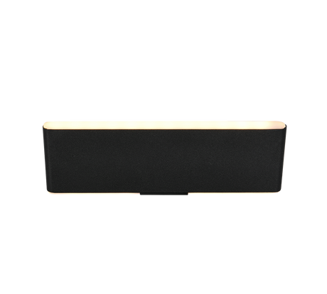 Aplique de pared Trio Conchita LED negro mate CCT 257610132