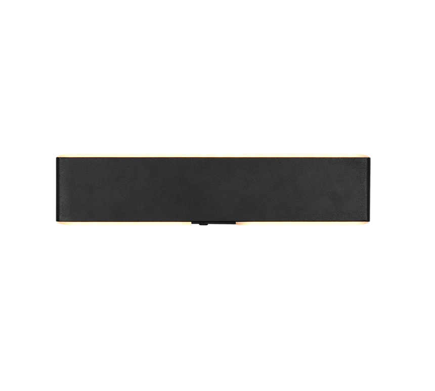 Aplique de pared Trio Conchita LED negro mate CCT 257619132