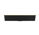 Aplique de pared Trio Conchita LED negro mate CCT 257619132