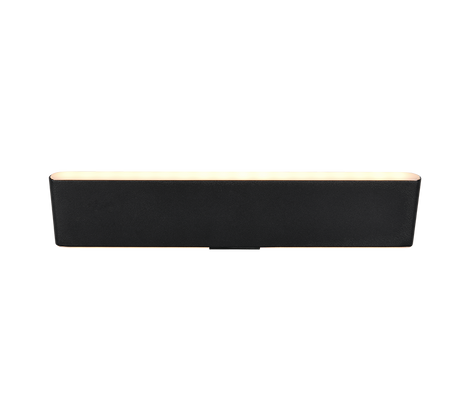 Aplique de pared Trio Conchita LED negro mate CCT 257619132