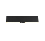 Aplique de pared Trio Conchita LED negro mate CCT 257619132