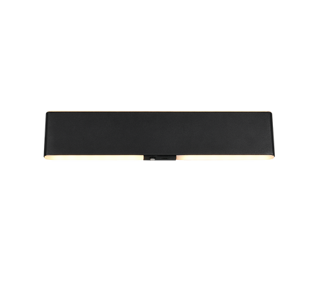 Aplique de pared Trio Conchita LED negro mate CCT 257619132