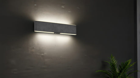 Aplique de pared Trio Conchita LED negro mate CCT 257619132