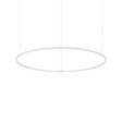 Lámpara colgante Ideal Lux Hulahoop blanco LED 46W Ø100,5cm 258751