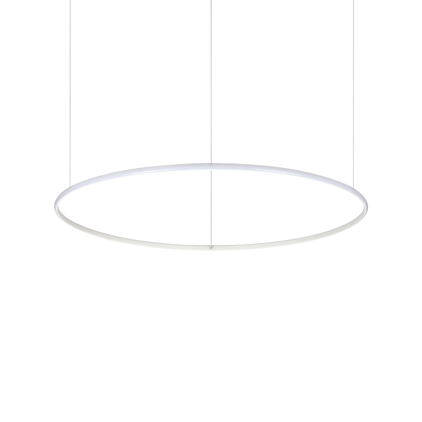Lámpara colgante Ideal Lux Hulahoop blanco LED 46W Ø100,5cm 258751