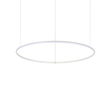 Lámpara colgante Ideal Lux Hulahoop blanco LED 39W Ø81,5cm 258768