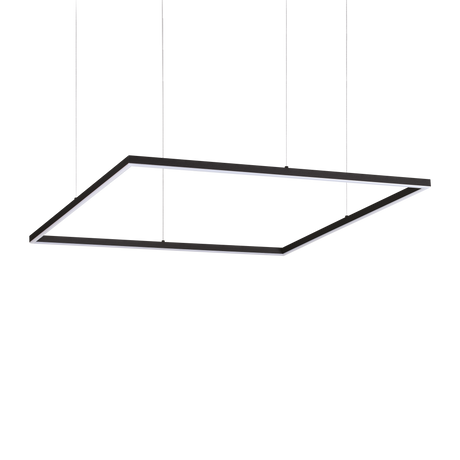Lámpara colgante Ideal Lux Oracle Slim LED 53W 3000K 90cm negro — ref. 259208 (1)