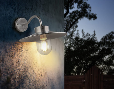 Aplique de exterior Trio Tana LED zinc-colored 2700K IP44 261060186