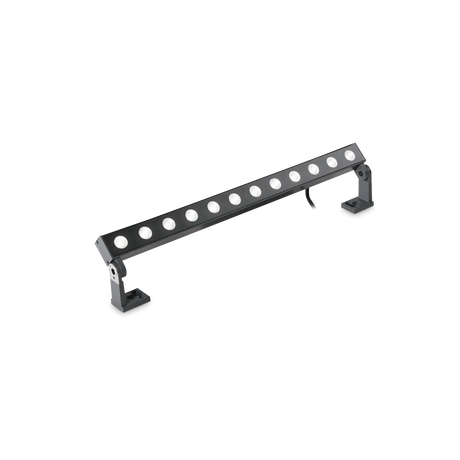 Proyector de exterior Ideal Lux Thor antracita LED 20W IP65 Ø50cm 261331