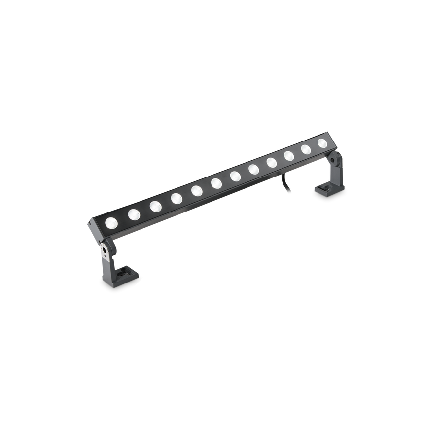 Proyector de exterior Ideal Lux Thor antracita LED 20W IP65 Ø50cm 261331