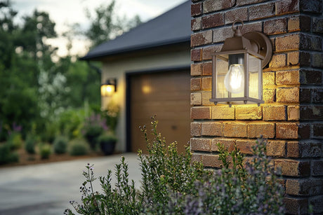 Aplique de exterior Trio Mirande LED rusty 2700K IP23 262260124