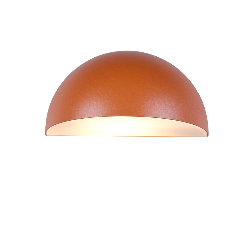Aplique de exterior Trio Maas LED apricot 3000K IP44 262460140