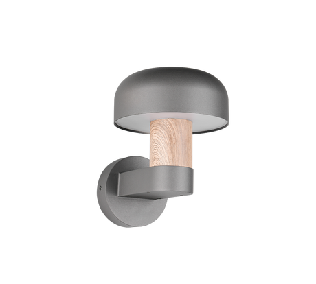 Aplique de exterior Trio Fraser imitación madera IP54 262560135 - vista 5