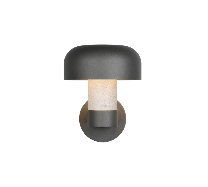 Aplique de exterior Trio Fraser LED concrete look 3000K IP54 262560178