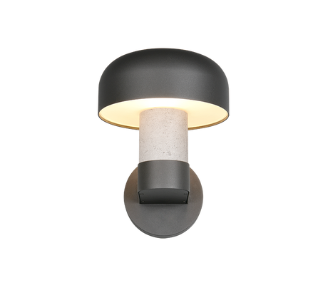 Aplique de exterior Trio Fraser LED concrete look 3000K IP54 262560178