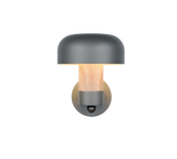 Aplique de exterior Trio Fraser LED wood imitation 3000K IP54 262569135